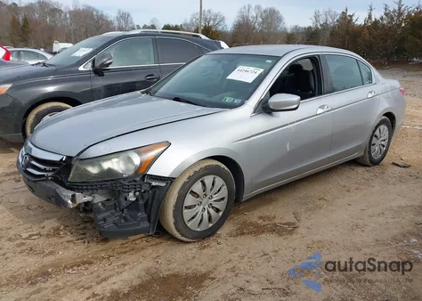 2012 Honda Accord 2.4 Lx from USA, damaged, VIN 1HGCP2F37CA100800